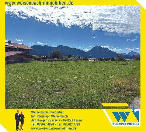 Rieden am Forggensee Grundstücke, Rieden am Forggensee Grundstück kaufen