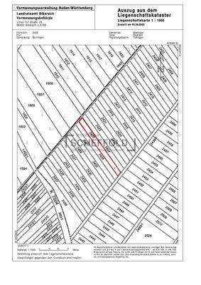 2425 - Liegenschaftskarte