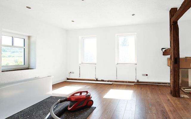 Aussicht in die schöne Natur