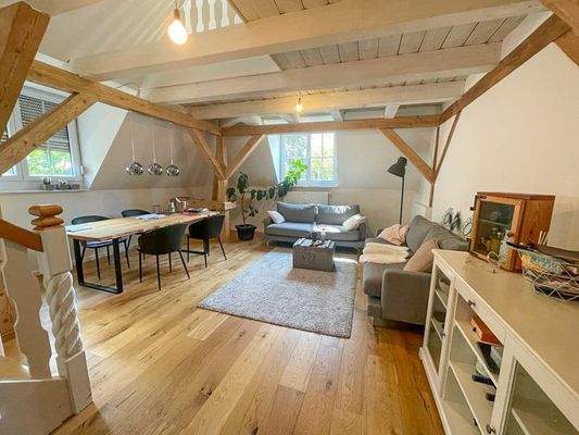 Wohn- und Essbereich Bild 1 bewohnt