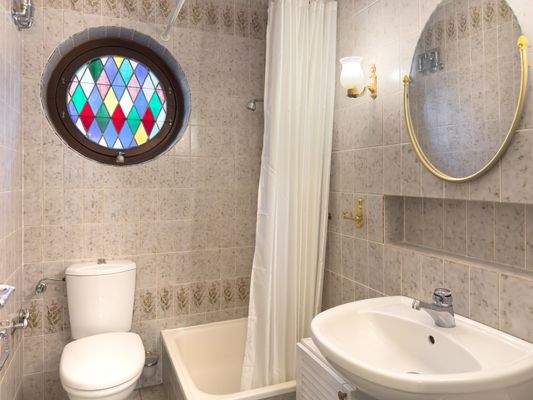 Duschbad im Erdgeschoss