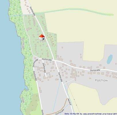 Lage in Polchow