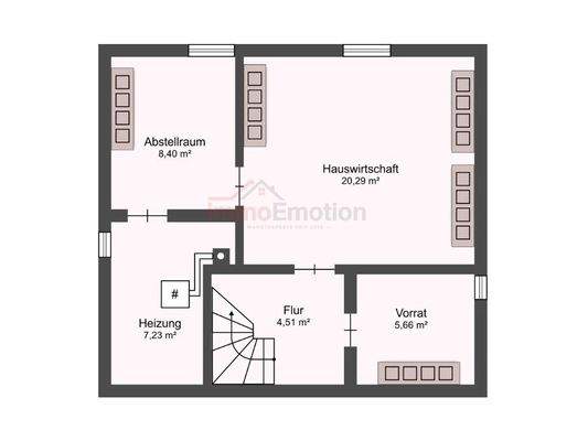 Grundriss Teilkeller