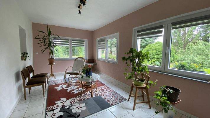 Anbau unter Terrasse WE1