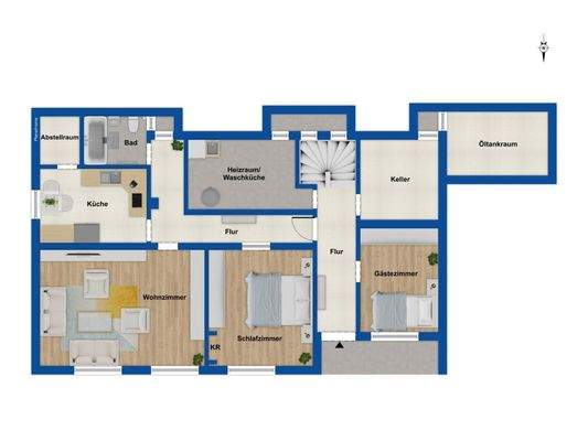 Grundriss Erdgeschoss