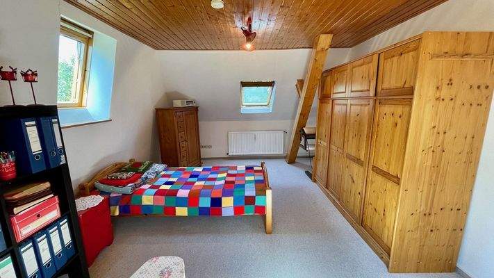 Zimmer im Dachgeschoss