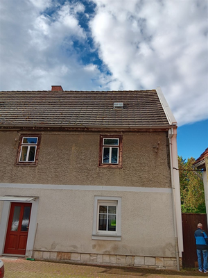 Ansicht mit gedämmter Seitenwand