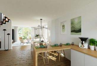 Visualisierung Wohnen Satteldach