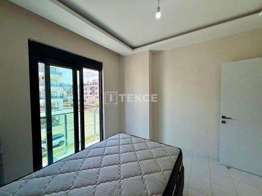 Furnished Sea-View Apartment in Alanya Kargıcak