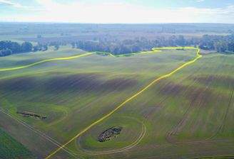Vereinfachte Darstellung Ackerland