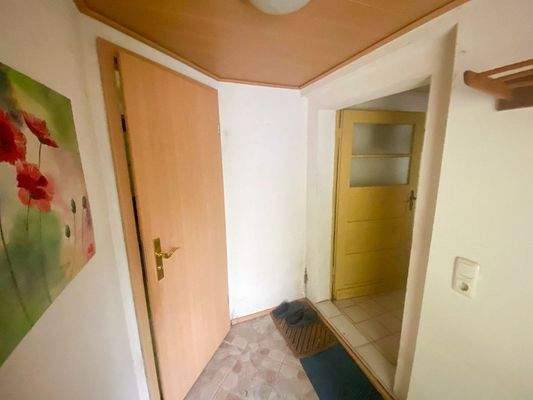 Hinterer Hauseingang