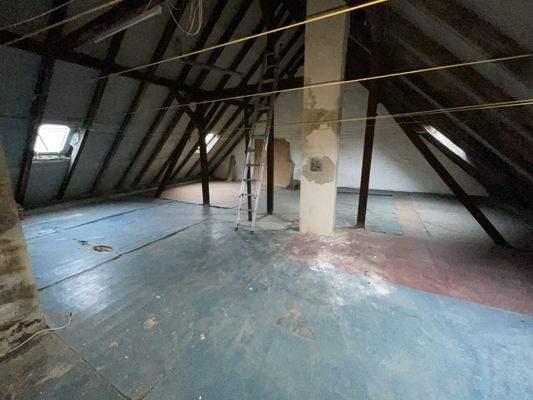 Trockenboden im Dachgeschoss