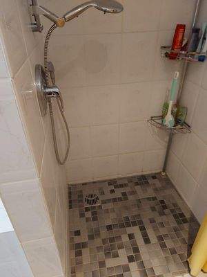 behindertengerechte Dusche 