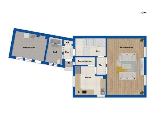 Grundriss Erdgeschoss