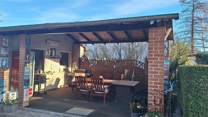 Überdachte Terrasse