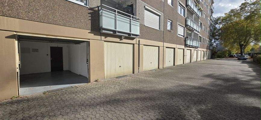 Einzelgarage mit Fernbedienung