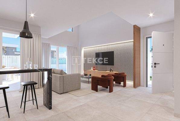 One-Level Villas with Pool and Solarium in Los Alcázares Murcia