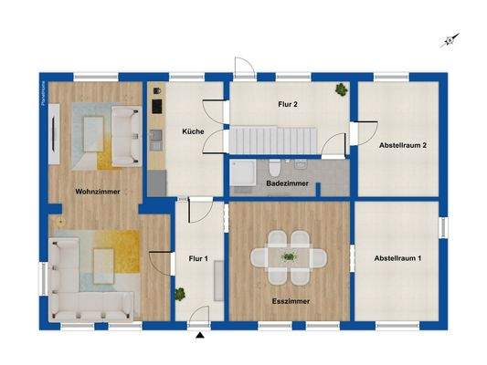 Grundriss Erdgeschoss