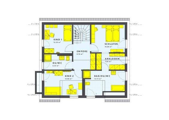 Grundriss Dachgeschoss