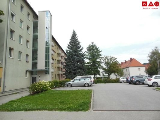 Hausrückseite