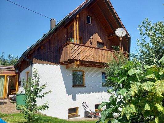 Südostansicht mit Balkon