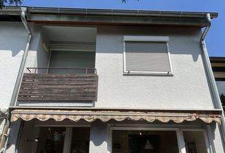 Balkon von außen