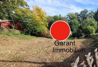 Blick zum Grundstück