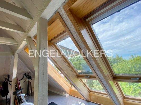 Ausgebauter Dachboden