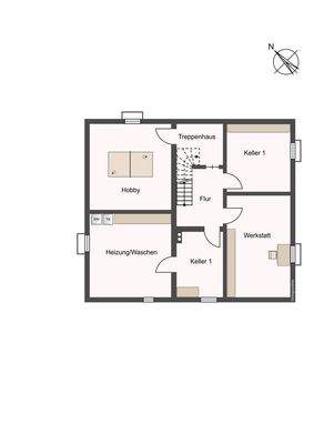 Grundriss Keller