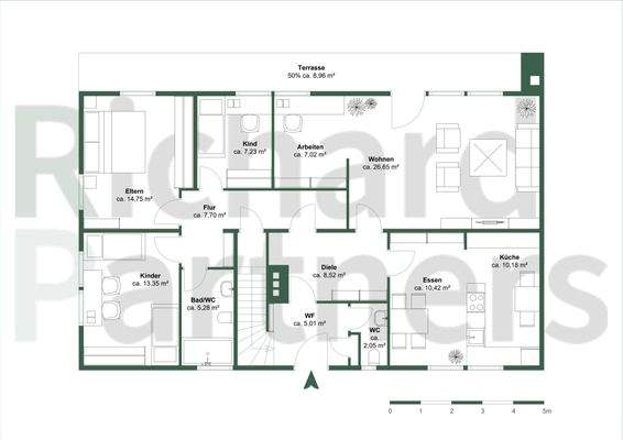 Grundriss Obergeschoss