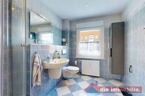 Modernisiertes Bad der Wohneinheit 3