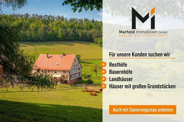 Resthof/Bauernhof Suche