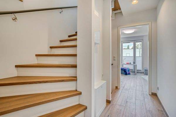 Treppe zum Studio