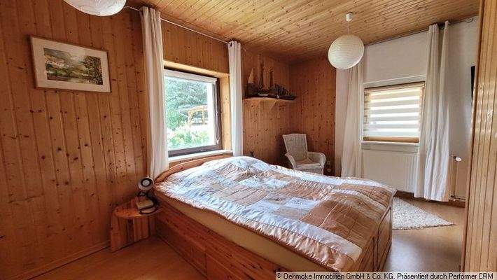 Schlafzimmer im Gästehaus