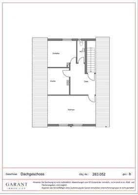 Grundriss Dachgeschoss