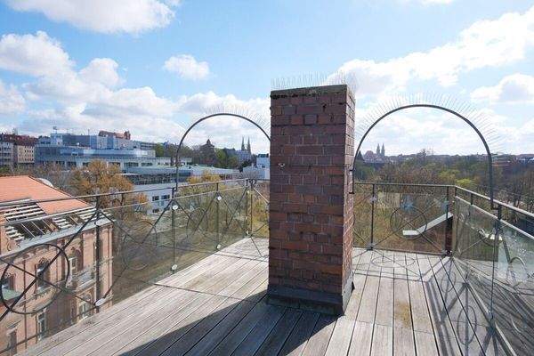 Dachterrasse mit Panoramablick