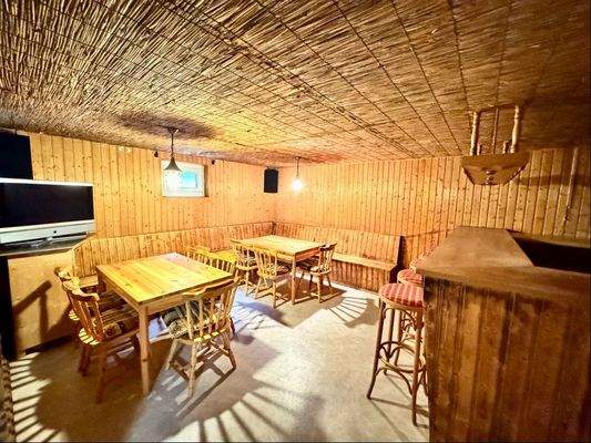 Partykeller Sitzecke