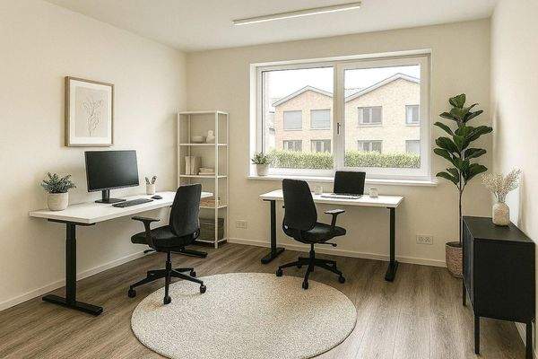 Büro EG (visualisiert)