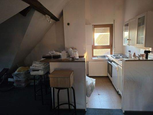 ausgebauter Dach (Einbauküche)