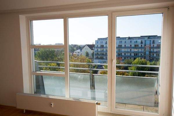 Blick aus Wohnzimmer