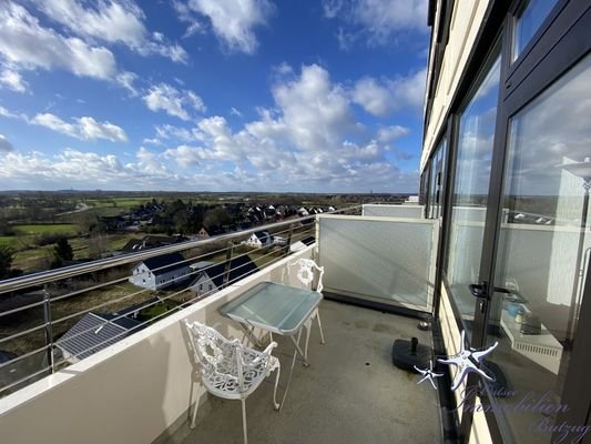 Balkon mit Meerblick