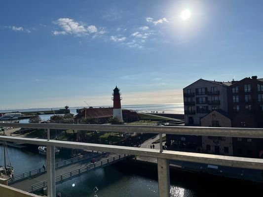 Balkonausblick Dachgeschoss