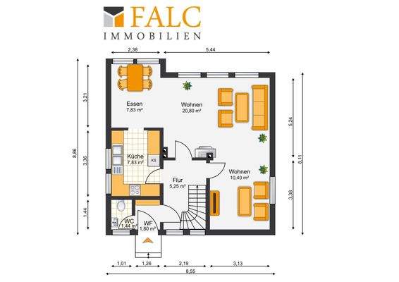 Grundriss Erdgeschoss