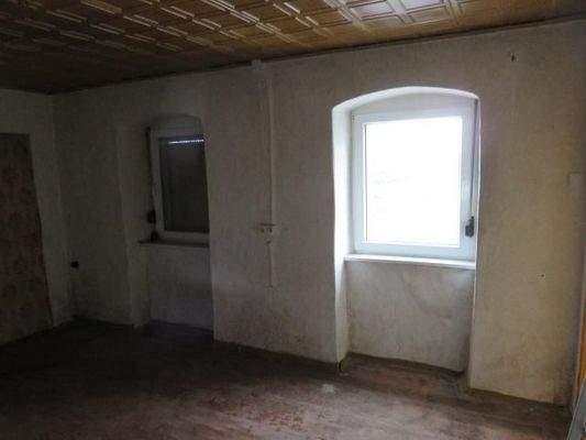 Fensterfront im Wohnzimmer