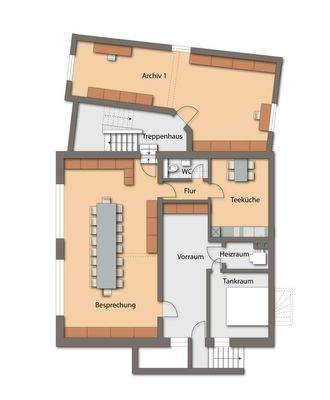 Grundriss Untergeschoss