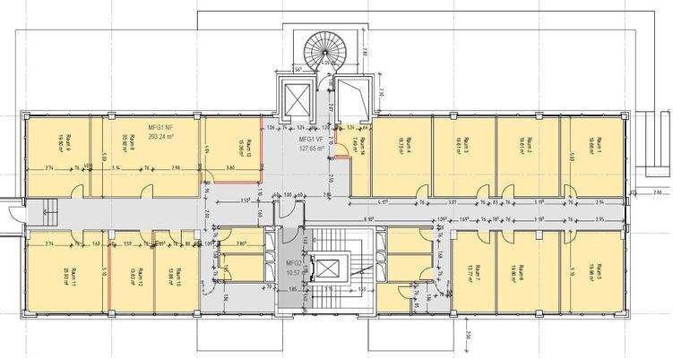 Geb. 40 4. OG 421 m²