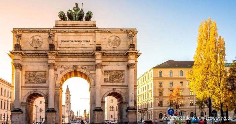 Büro nahe Siegestor