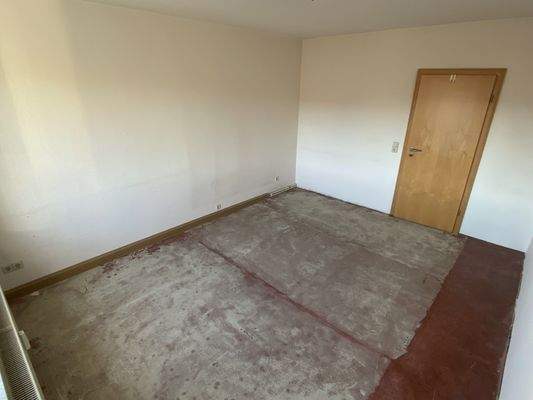 Schlafzimmer, Blick zur Tür