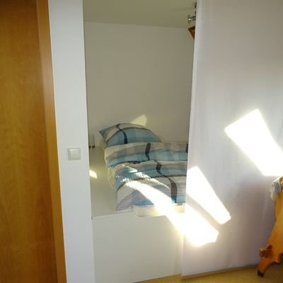 Wohn/Schlafzimmer mit integrierter Küche