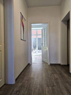 Flur Richtung Schlafzimer